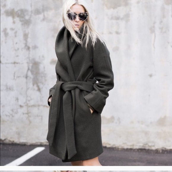 aritzia sian coat